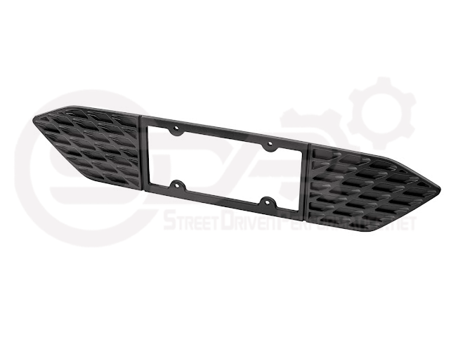 2024-UP FORD MUSTANG S650 | REAR LICENSE PLATE FRAME TRIM COVER