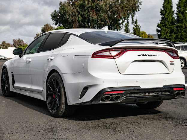 2018-Up Kia Stinger Scorpion GT Style GLOSSY BLACK Rear Trunk Lid Wing Spoiler