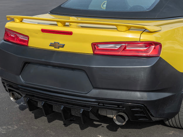 2016-2018 CAMARO ZL1 PACKAGE REAR BUMPER COVER REPLACEMENT & DIFFUSER