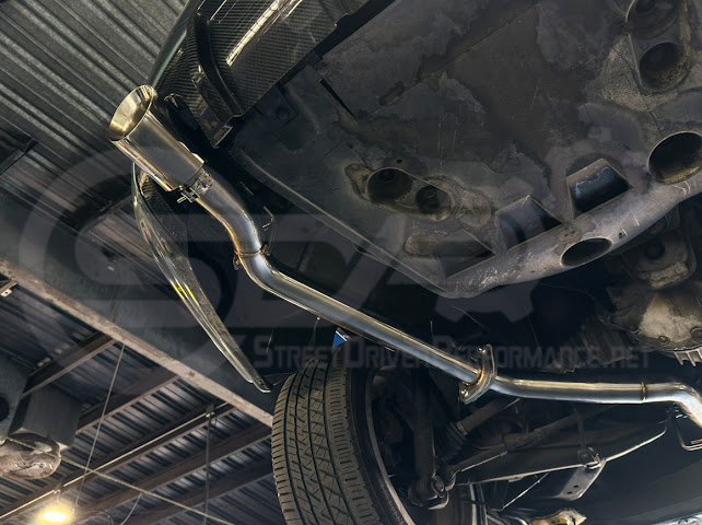 2005-2006 PONTIAC GTO | T-304 STRAIGHT-THROUGH CAT-BACK EXHAUST W/ 4" TIPS