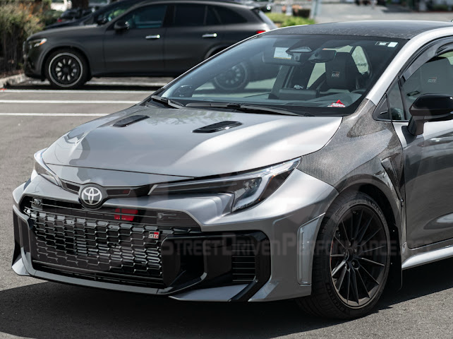 2023-UP GR COROLLA | FACTORY STYLE CARBON FIBER FRONT SIDE FENDERS WITH VENTS (PAIR)