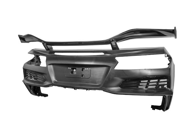 2020-PRESENT CORVETTE C8 STINGRAY & Z51 | Z06 CONVERSION REAR BUMPER & SPOILER KIT