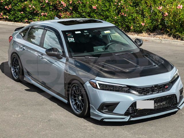 2022-UP HONDA CIVIC | JDM VARIS STYLE FRONT VENTED HOOD