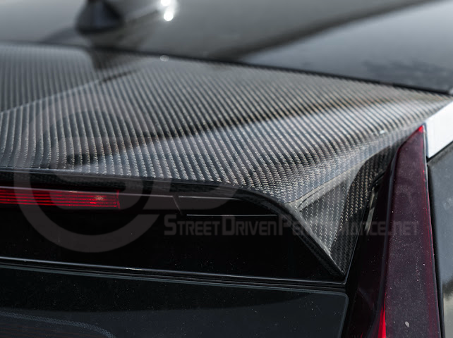 2009-2015 CTS-V V2 Wagon - Carbon Fiber Trunk Lid Spoiler / Wing