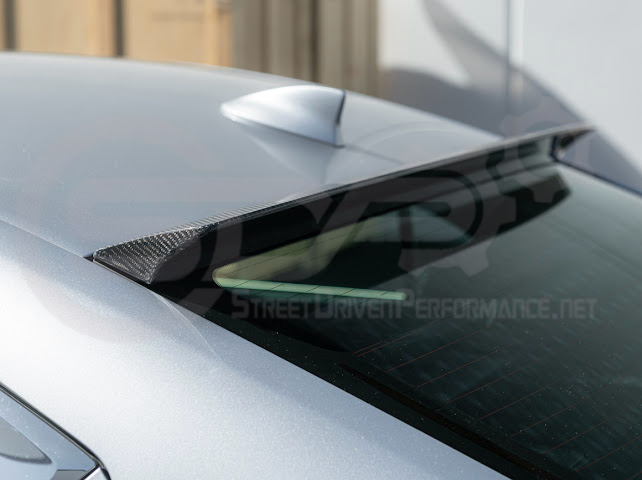 2021-UP LEXUS IS300 & IS350 | JDM PERFORMANCE STYLE CARBON FIBER ADD ON REAR ROOF TOP WINDOW SPOILER WING