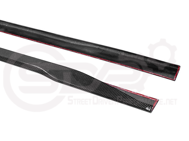 2024-Up Ford Mustang S650 | SDP Performance CARBON FIBER Side Skirts Extension Rocker Panels Ground Effects