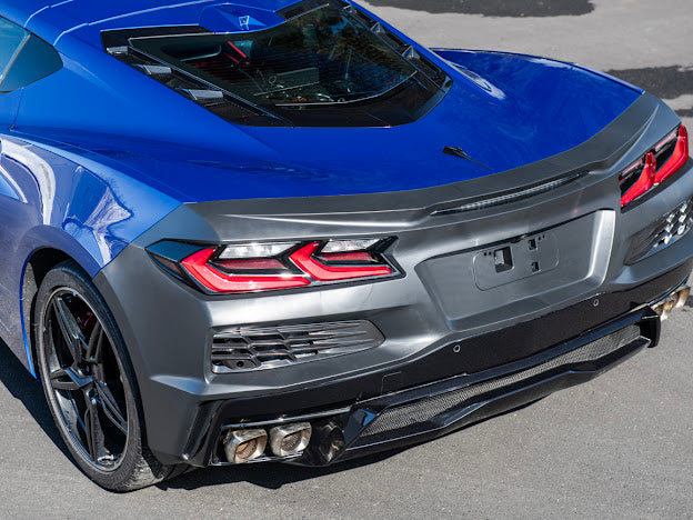 2020-PRESENT CORVETTE C8 STINGRAY & Z51 | Z06 CONVERSION REAR BUMPER & SPOILER KIT