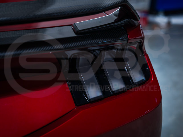 2024-Up Ford Mustang S650 | EURO Style Sequential Signal LED Clear Lenses Rear Taillights Pair