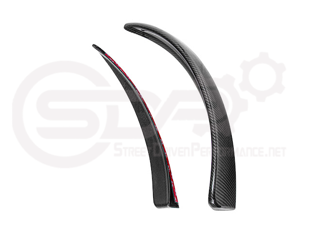 2005-2013 Chevrolet Corvette C6 |Z06 ZR1 STYLE CARBON FIBER Front & Rear Splash Guard Mud Flaps