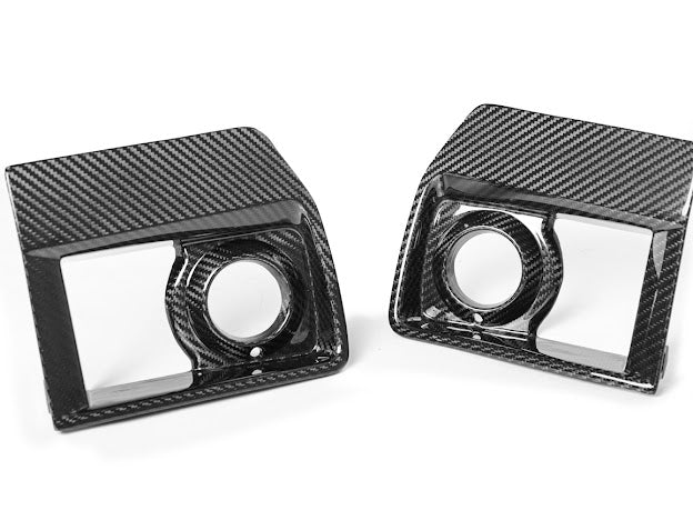 2009-2015 CTS-V V2 - Carbon Fiber Fog Light Bezels / Covers