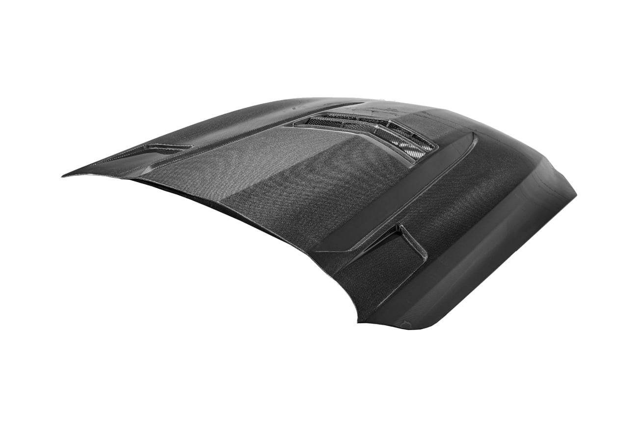 2020-Up Cadillac CT5 / CT5-V / CT5-V Blackwing | Blackwing Style CARBON FIBER Front Vented Hood