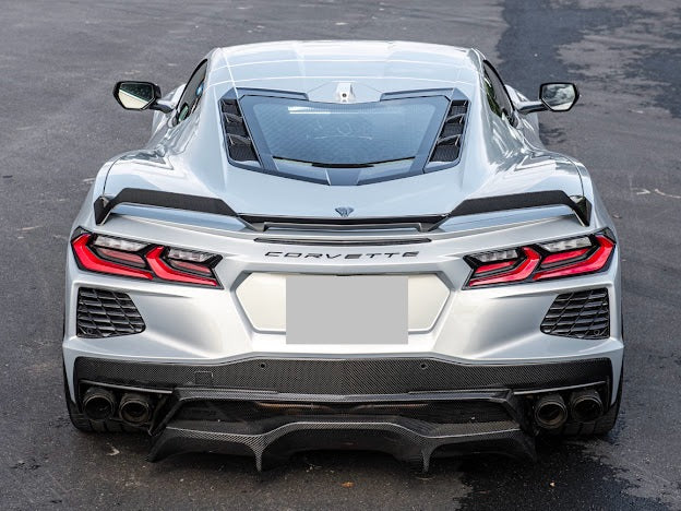 2020+ CHEVROLET CORVETTE C8 STINGRAY & Z51 | WICKERBILL REAR TRUNK SPOILER WING