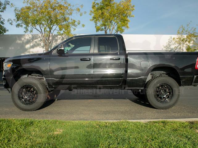 2019-UP RAM 1500 | FACTORY STYLE DRY CARBON FIBER TAPE ON SIDE MIRROR CAP COVERS PAIR