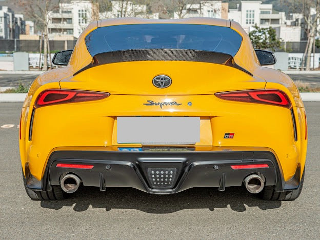 2020-Up Toyota GR Supra | A91 Edition Style CARBON FIBER Rear Trunk Lid Wing Spoiler