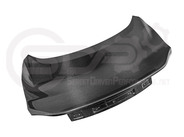 2015-2023 FORD MUSTANG | SUPER SNAKE STYLE REPLACEMENT REAR TRUNK LID WITH INTEGRATED SPOILER