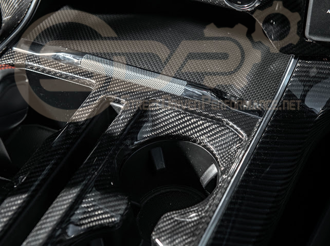 2021-UP FORD F-150 | FACTORY STYLE CARBON FIBER CENTER CONTROL GEAR SHIFT PANEL COVER