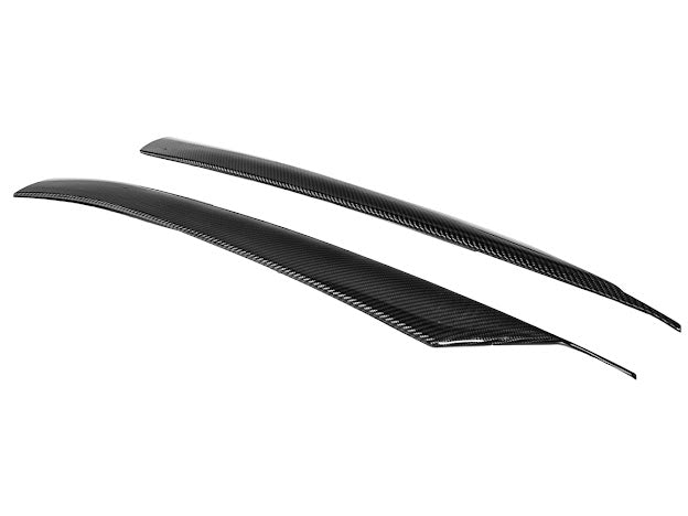 2020+ CHEVROLET CORVETTE C8 CARBON FIBER SIDE WINDOW A-PILLAR VENT COVER TRIM