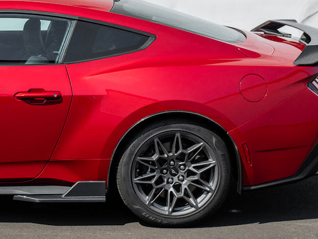 2024-UP FORD MUSTANG S650 | GT350R PERFORMANCE STYLE CARBON FIBER FENDER FLARES MUD FLAPS