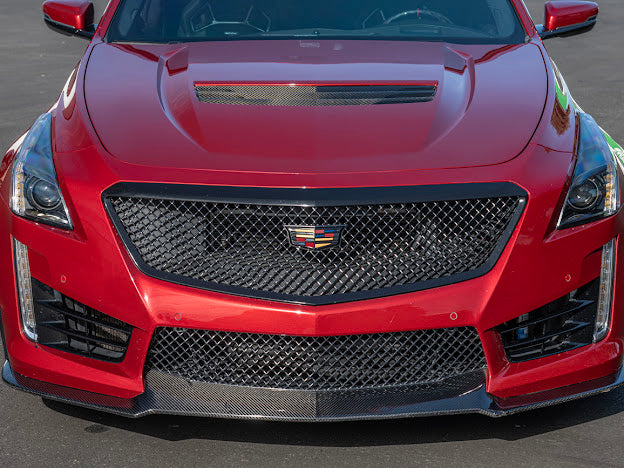 2016-2019 CTS-V3  | FRONT LIP SPLITTER GROUND EFFECTS AND WHEEL ARCHES - CARBON FIBER