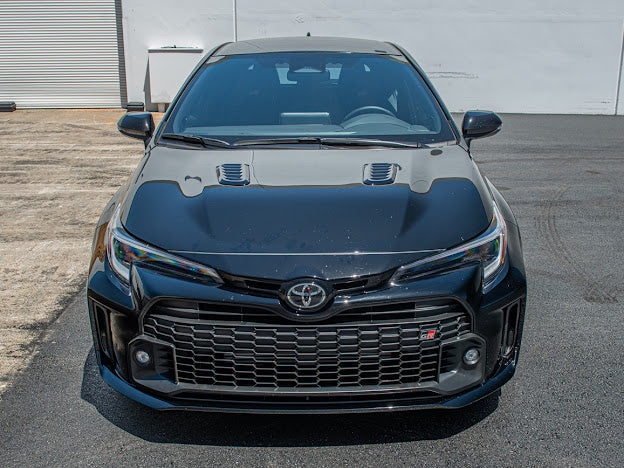 2023-UP TOYOTA GR COROLLA | FACTORY STYLE CARBON FIBER FRONT BUMPER SIDE VENT REPLACEMENT (PAIR)