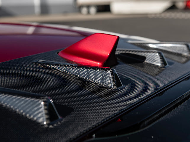 2024+ FORD MUSTANG S650 COUPE |   CARBON FIBER REAR ROOF WING SPOILER