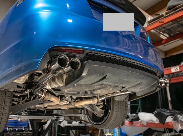 2008-2009 Pontiac G8 | T-304 Steel Muffler Delete Axle Back 3" Quad Tips Exhaust