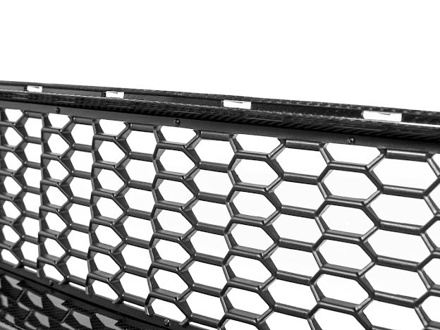 2024-UP MUSTANG S650 | CARBON FIBER FRONT UPPER GRILLE W/ GT MESH REPLACEMENT