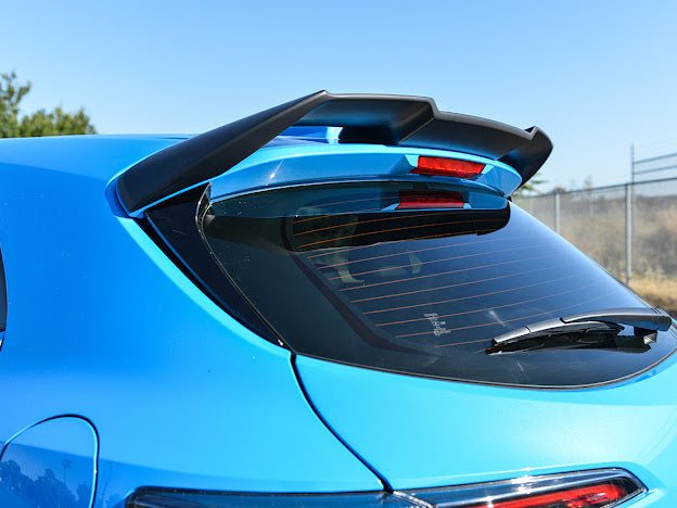 2019-UP TOYOTA COROLLA HATCHBACK | JDM PERFORMANCE PACKAGE MATTE BLACK REAR WINDOW ROOF SPOILER WING