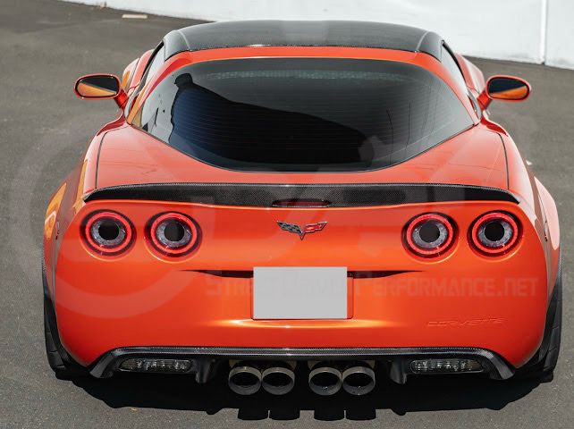 2005-2013 CHEVROLET CORVETTE C6 | REAR TRUNK LID WING SPOILER