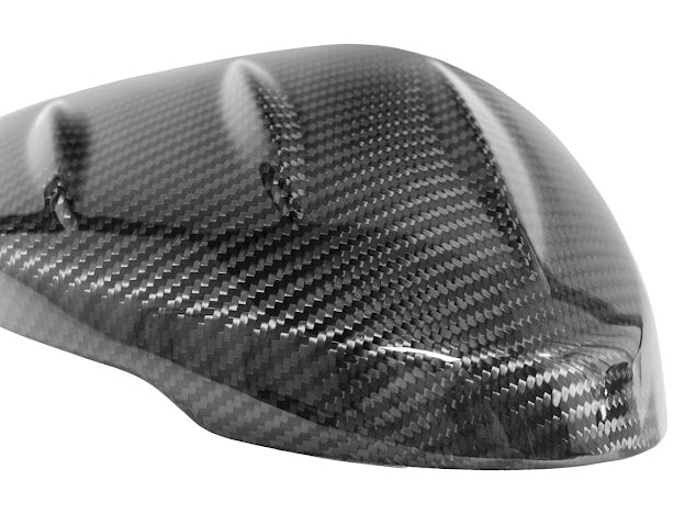 2023+ Acura Integra & 2022+ Honda Civic | JDM Mugen Style CARBON FIBER Side Mirror Covers Cap Replacement Clip-On (Pair)