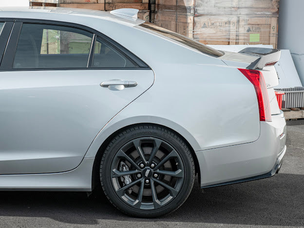 2016 - 2019 Cadillac ATS-V Sedan | Carbon Fiber SDP Style Rear Trunk Lid Spoiler Wing
