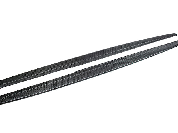 2012-2018 BMW F30 / F31 3-Series | M-Sport EXTENDED Style CARBON FIBER Side Skirts Rocker Panel Ground Effects
