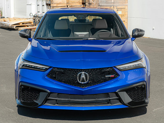 2023+ Acura Integra & 2022+ Honda Civic | JDM Mugen Style CARBON FIBER Side Mirror Covers Cap Replacement Clip-On (Pair)