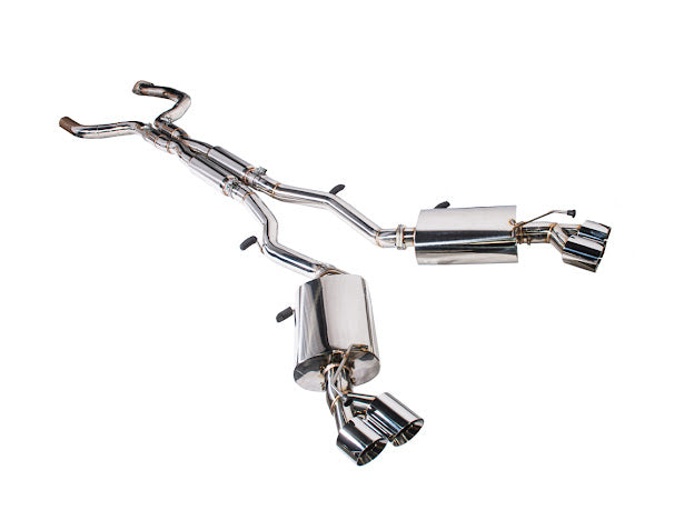 2016-PRESENT CHEVROLET CAMARO V8 COUPE QUAD TIPS CAT BACK EXHAUST
