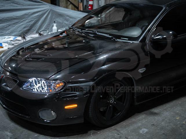 2004-2006 Pontiac GTO | Front Clear / Red / or Black Lens Amber Light LED Side Markers Pair
