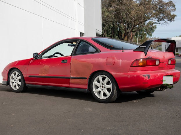 1994-2001 Acura Integra DC2 MUGEN Style Rear Lid Wing Spoiler with Emblem (Pair)