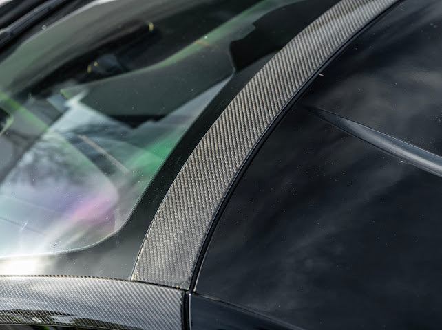 2020-UP CORVETTE C8 WINDSHIELD UPPER MOLDING TRIM SURROUNDING