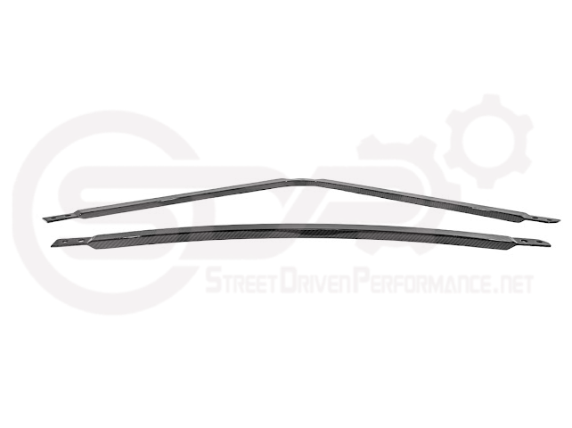 2021-UP BMW G80 M3 & G82/G83 M4 DRY CARBON FIBER ENGINE STRUT BRACE BRACKET TOWER BARS