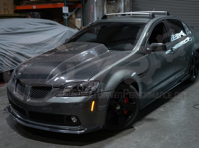 2008-2009 Pontiac G8 | Front Clear / Amber / or Smoke Lens Amber Light LED Side Markers Pair
