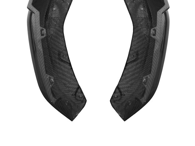 2021-Up BMW G80 M3 | Factory Style CARBON FIBER Rear Apron Lip Splitter Pair