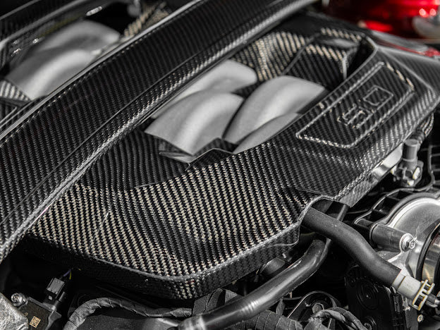 2024-Up Ford Mustang S650 GT & Dark Horse | CARBON FIBER 5.0L Engine Valve Cover