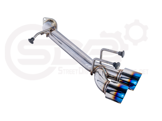 2025-PRESENT TOYOTA CAMRY SE & XSE | MUFFLER DELETE AXLE BACK EXHAUST (CHROME TIPS OR BURNT BLUE TIPS)