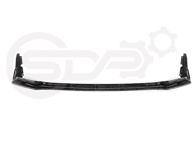 2024-Up Ford Mustang S650 | GTV Style GLOSSY BLACK Add-On Front Lip Splitter Ground Effects