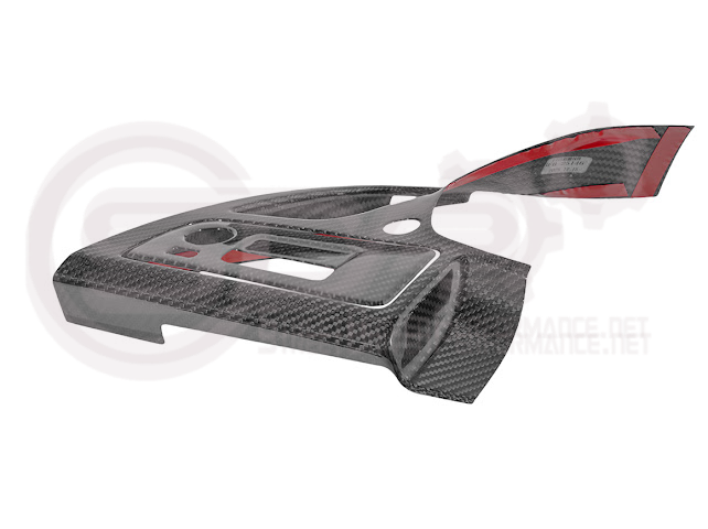2014-2019 CHEVROLET CORVETTE C7 | DRY CARBON FIBER DRIVER SIDE INSTRUMENT PANEL TRIM COVER