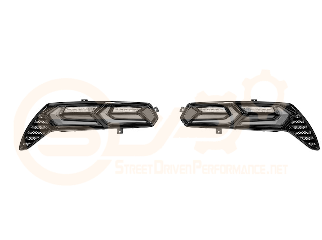 2014-2019 CORVETTE C7 SMOKE / CLEAR LENS REAR TAILLIGHT