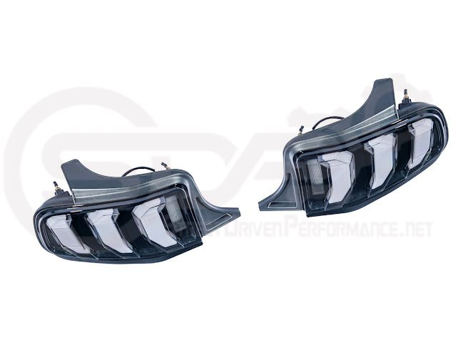 2010-2014 FORD MUSTANG S197 | S550 EURO STYLE SEQUENTIAL SIGNAL LED REAR TAILLIGHTS PAIR