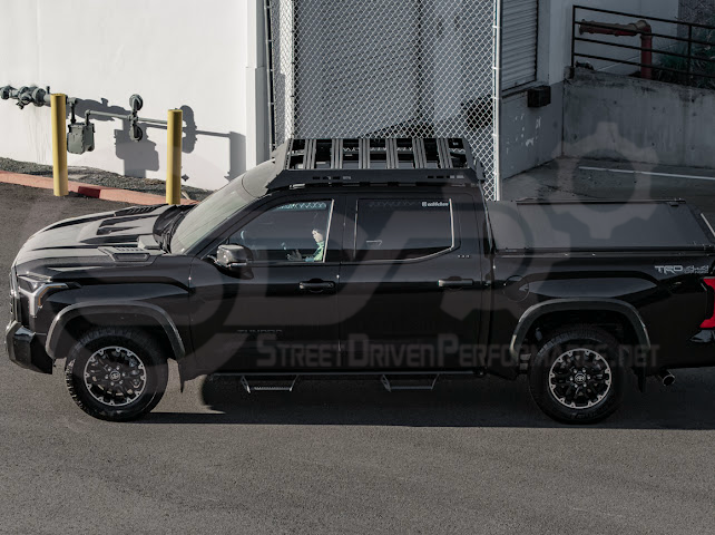 2022-UP TOYOTA TUNDRA | SDP CARBON FIBER FRONT VENTED HOOD WITH SIDE VENTS