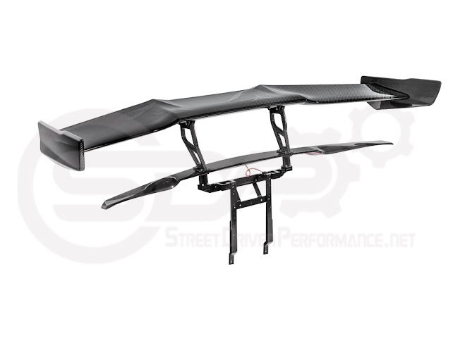 2014-2019 CHEVROLET CORVETTE C7  | EXTENDED REAR HIGH SPOILER WITH WING RISER