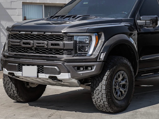 2021-UP FORD F-150 RAPTOR CARBON FIBER FRONT HOOD
