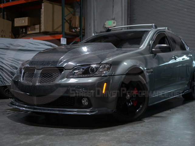 2008-2009 Pontiac G8 | Front Clear / Amber / or Smoke Lens Amber Light LED Side Markers Pair